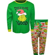 MJC Mens Dr. Seuss Grinch Define Good Guys Pajamas (XX-Large)