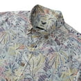 thumbnail image 2 of YIUME Hawaiian Shirts for Men Tropical Palm Tree Print 100% Cotton, 2 of 8