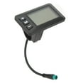thumbnail image 3 of Electric Bike Display, Hard Electric Bike LCD Display Meter 36V Plastic  for Outdoor Cycling, 3 of 7