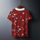 thumbnail image 4 of Xuyuer Valentine's Day Women's Tshirts Holiday Party Funny Costume 3D Print Funny Tuxedo Graphic T-Shirt Novelty Short Sleeve Crewneck Shirt Circus Costume Showman T-Shir, 4 of 9