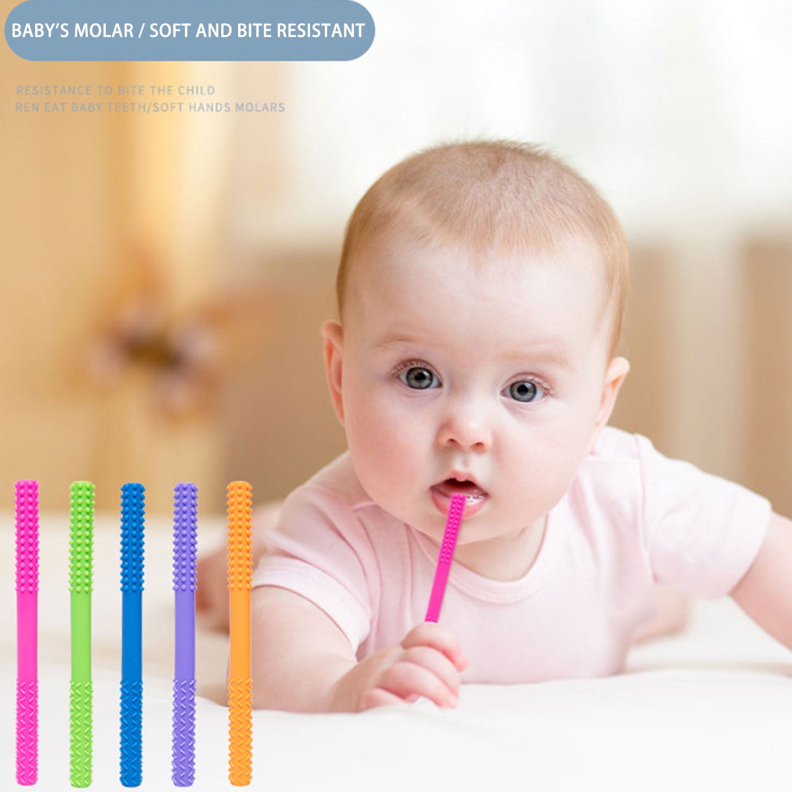 Cotonie Baby Silicone Hollow Teething Tube Baby Chew Toy Anti-Eating Hand Molar Stick - Walmart.com Cotonie Baby Silicone Hollow Teething Tube Baby Chew Toy Anti-Eating Hand Molar Stick - Walmart.com