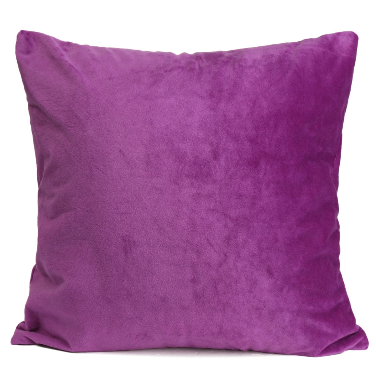 18'' Pillowcase purple pillow case sofa waist throw cushion cover Home Decor 