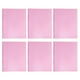 thumbnail image 1 of Matsuzay Carpeta de informes de 6 pack/lote con práctico bolsillo lateral para tarjetas de visita hechas de Material metálico Carpetas de archivos rosa claro, 1 of 6