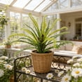 thumbnail image 1 of MTBLYS Guirnaldas artificiales colgantes|plantas artificiales de plástico para decoración de paredes interiores y exteriores|Juego de follaje decorativo para el hogar, 1 of 6