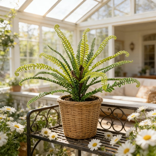 MTBLYS Guirnaldas artificiales colgantes|plantas artificiales de plástico para decoración de paredes interiores y exteriores|Juego de follaje decorativo para el hogar