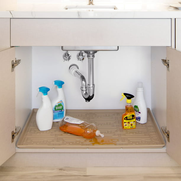 Xtreme Mats Under Sink Bathroom Cabinet, How To Protect Under Sink Cabinet