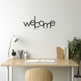 thumbnail image 4 of LaModaHome Exclusive Metal Wall Decor With Welcome Lettering – Durable & Artistic Metal Wall Art for Home and Office Decor, Perfect for Any Interior Design Aesthetic, 4 of 4