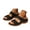 Black, variant on Women Wedge Sandals Arch Support Slip on Walking Slides Comfortable Summer Dressy Slippers