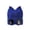 Blue, variant on Girls Fashion Cartoon Glasses Decor Knit Hat, Thick Warm Ear Protection Design, Outdoor Play Cold Resistant Autumn Winter Cute Headwear Wine