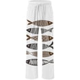 thumbnail image 4 of Wide Leg Palazzo Pants for Women Elastic Waist Wide Leg Relaxed Fit Casual Trousers with Drawstring, 4 of 5