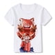 thumbnail image 1 of Disney Animation Turn Red Cartoon Animal Panda Impresión 3d Ropa para niños Regalos diarios Juego de rol Cumpleaños Manga corta Top150 Gao Jinjia LED, 1 of 2