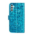 thumbnail image 3 of SaniMore for Samsung Galaxy A14 5G Wallet Case with Card Slot, Bling Sparkle Glitter Magnetic Clasp Purse Soft TPU + PU Leather Cover with Practical Bracket Shockproof Protection Shell, Blue, 3 of 8