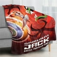 thumbnail image 4 of Samurai Jack-themed Pals Plush Throw Blanket Gifts for Fans Girls Boys Women Present Suitable for a variety of settings, 4 of 6