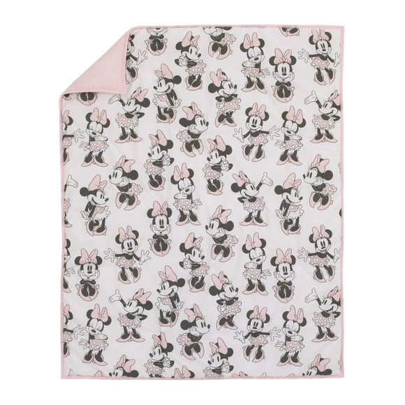 Juego de ropa de cama para cuna Disney Minnie Mouse de 6 piezas