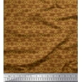 thumbnail image 1 of Soimoi Cotton Jersey Fabric Filigree Damask Print Sewing Fabric Yard 58 Inch Wide, 1 of 3