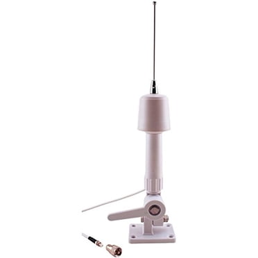 TRAM 1602 38" VHF Marine Antenna - 3dBd Gain, Stainless Steel With Quick-Disconnect (White)