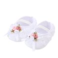 thumbnail image 3 of Baby Girls Shoes, Soft Sole Flower Toddler Shoes with Headband, 3 of 6