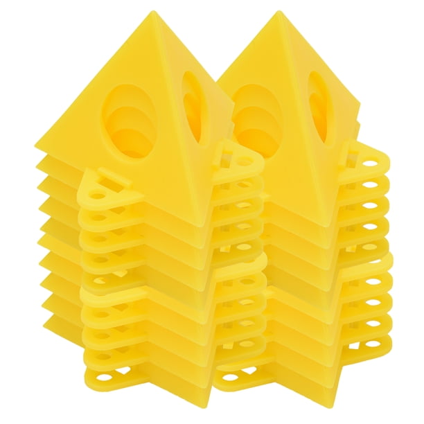 20 Uds soportes de pintura apilables Mini estante de pintura de cono soporte elevador de puertas de Abody Soporte de plástico