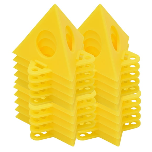 20 PCS Stackable Painting Stands Cone Paint Rack Canvas Cabinet Doors Riser Support for Shutters Furniture Crafts Moldings 20 PCS