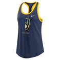 thumbnail image 2 of Women's Nike Navy Milwaukee Brewers Tech Tri-Blend Tank Top, 2 of 3
