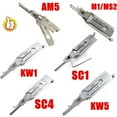 thumbnail image 1 of Outil Original 2-en-1 Lishi KW1,KW5,SC1,SC4,LW4,LW5,Am5,M1/MS2,NSN14V.2 Outil à Main, 1 of 11