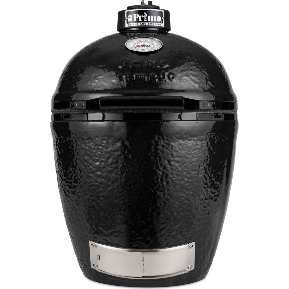 Primo Ceramic Grills Kamado Round Junior Ceramic Grill with Ash Tool