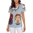 thumbnail image 1 of Spider-Man Women's Crew Neck Short Sleeve T-Shirt, 1 of 7
