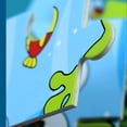 thumbnail image 2 of Blocs de Construction Intellectuels pour Enfants 5 Pcs, Insectes, Véhicules, Casse-Tête Cognitifs (Zèbre), 2 of 5