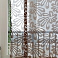 thumbnail image 3 of Cortina romana Jacquard Baoblaze con flores 80x100cm, 3 of 4