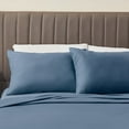 thumbnail image 1 of Great Bay Home Ultra-Soft Solid Performance Fabric Sheet Set  (King, Oceana), 1 of 3
