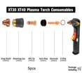 thumbnail image 4 of 674845 Plasma Torch Tips 249928 Fits For Miller Spectrum Xt40 375/625 Xtreme 5Pcs, 4 of 8