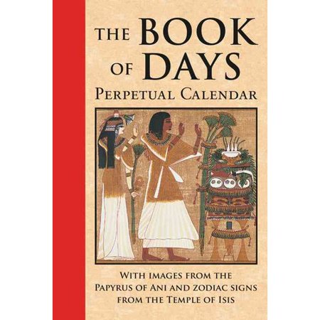 The Book of Days Perpetual Calendar - Walmart.com