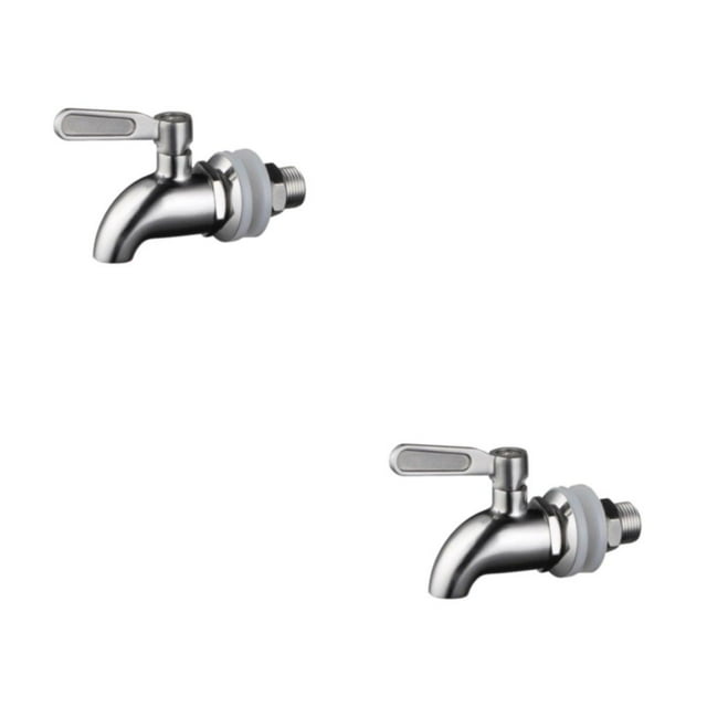Maytalsory 1/2/3/5 Argent Fil Dia Buse Godet Résistant à la Corrosion et Robuste Robuste et Durable Inoxydable 12mm 2PCS