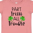 thumbnail image 4 of Inktastic Part Irish All Trouble St. Patrick's Day with Green Clovers Boys or Girls Baby T-Shirt, 4 of 5