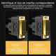 thumbnail image 2 of Adaptador Otg  Bloosom Usb Tipo C A Usb 3.0 5gbps 2 Piezas Led Negro, 2 of 4