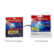 WoundSeal Topical Powder for Minor External Bleeding, Stops Bleeding Instantly, Easy-Pour Tube Applicator, 4 Count