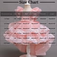 thumbnail image 3 of Girls Princess Dress Casual Puff Short Sleeve Pleated Fashion Sequin Outfits for Birthday Party Wedding Pageant Gown, 3 of 7
