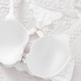 thumbnail image 4 of PNTUTB Women's Front-Closure Bra Fashionable Halter Neck Backless Bra Wire-Free Comfort Push-Up Bra with Gathering Effect, 4 of 6
