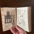 thumbnail image 2 of Indiana-jones Grail Diary Prop Replica With Hiddenprecious Deposits Avid Movie Fans Gift Retro Spiral Notebook Notepad, 2 of 5