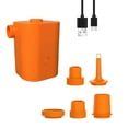thumbnail image 4 of DYNWAVECA Electric Air Pump Portable Air Pump Lightweight Mini Pump Inflate and Deflate Air Pump for Inflatable Giant Pool Floats Orange, 4 of 10