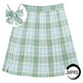thumbnail image 1 of JMPRS-Falda plisada a cuadros para mujer, minifalda de baile con lazo y lazo, de cintura alta, para chicas, bonita línea A, Harajuku, Sexy, japonesas Tan Jianjun unisex, 1 of 2