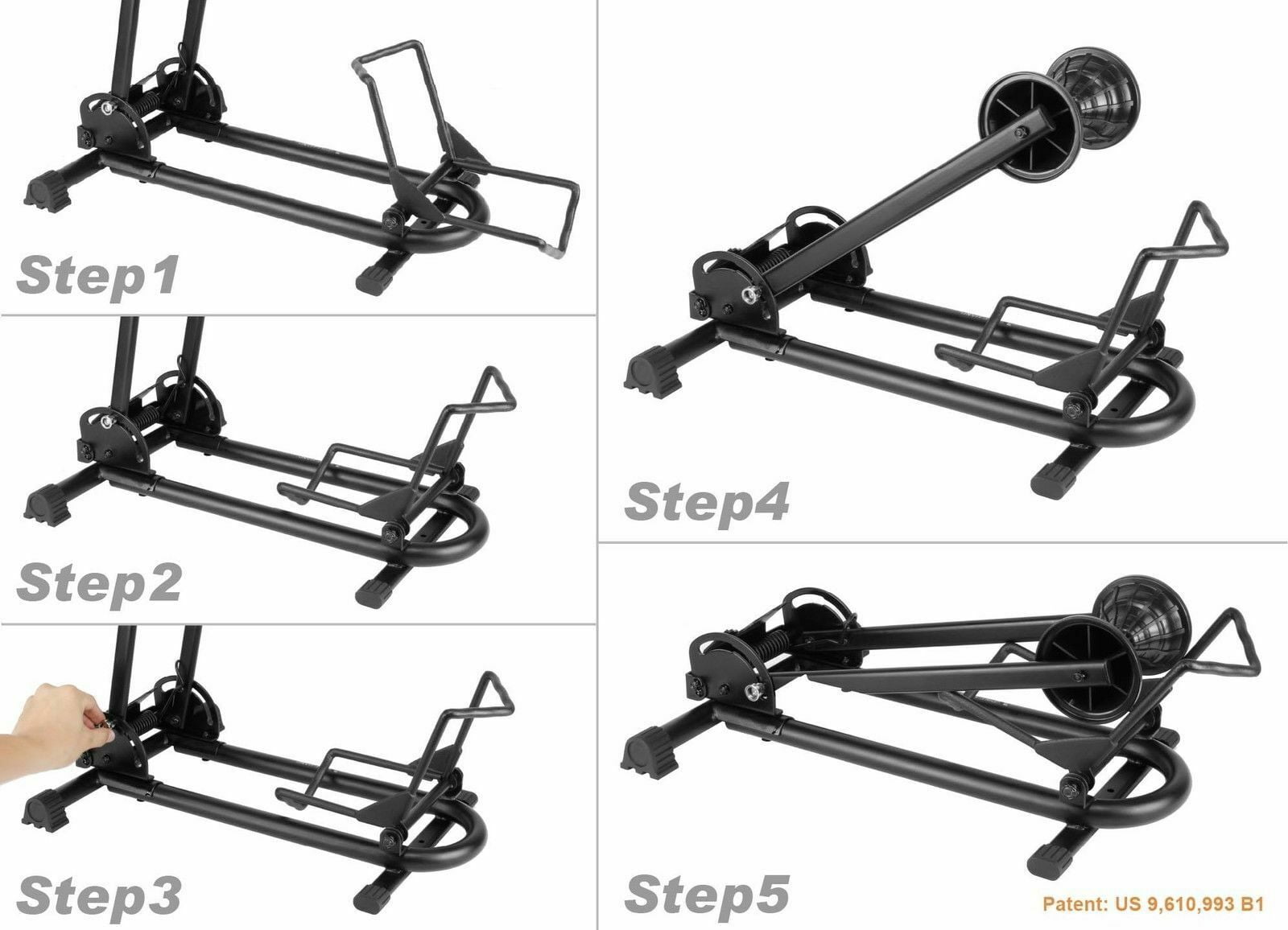 Max Tire Width 4 BIKEHAND Fat Electric E Bike Bicycle Tire Floor Type Parking Rack Stand for Mountain and Road Bike Indoor Outdoor Nook Garage Storage Max Tire Width 4 BIKEHAND Fat Electric E Bike Bicycle Tire Floor Type Parking Rack Stand for Mountain and Road Bike Indoor Outdoor Nook Garage Storage