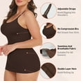thumbnail image 6 of FITVALEN Womens Tops Compression Round Neck Tank Top for Women Camisole for Women, 6 of 6