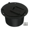 thumbnail image 5 of KAKOWELY 1 Set Rv Cable Hatch Electrical Cables Organizer For Campers Trailers And Rvs Easy Installing Space-Saving Design For Power Cord Protection And Management,4.53X"X4.53"X2.76", 5 of 5
