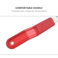 thumbnail image 5 of ZOURIH 2PCS Tomato Corer tool Strawberry Huller Stem Remover,Handle with hole,Stainless Steel,Fruit Corer tool for tomato Strawberry,Red, 5 of 9