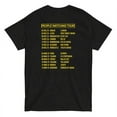 thumbnail image 3 of Sam Fender merch People Watching Tour  tshirt crewneck short sleeve tshirt men/women concert  tops, 3 of 3