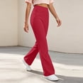 thumbnail image 6 of Ihhxva Yoga Pants for Women High Waist Solid Color Workout Leggings with Exterior Pocket Soft Class Running Errands S-2XL S-2XL, 6 of 9