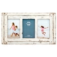 thumbnail image 5 of Prinz Homestead Collage Picture Frame for Three 4x6" Photos, Wall or Tabletop, Distressed Blue, 5 of 8