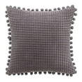 thumbnail image 2 of Housse de Coussin Carrée en Velours Côtelé pour Dossier de Canapé-Lit de Salon et Chaise, 2 of 3