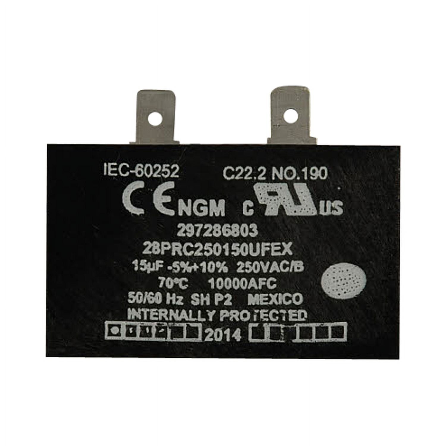 Frigidaire APL297286803 Refrigerator Run Capacitor - Walmart.com